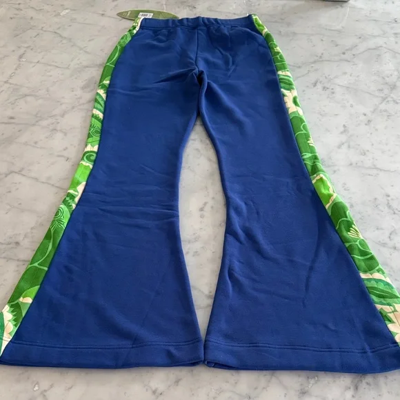 Farm Rio Tropical Groove Flare Leg Track Pants Sweatpants - Picture 13 of 16